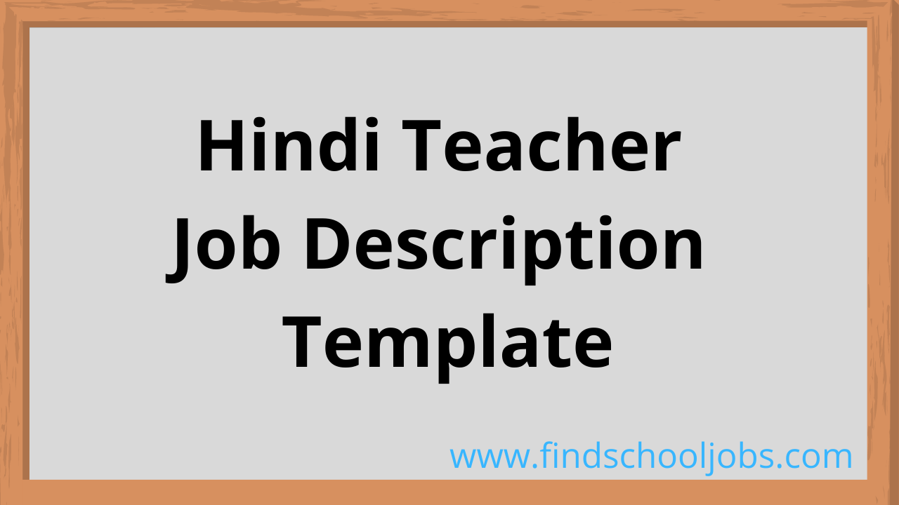 Hindi Teacher